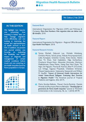 Migration Health Research Bulletin, Issue No. 9 | Migration Health Research  Portal